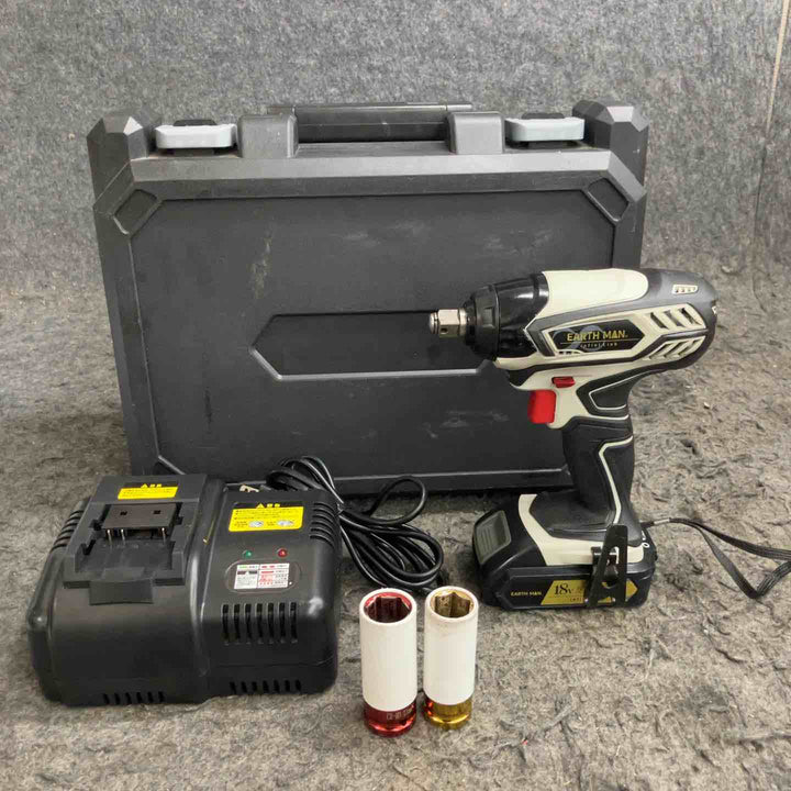 【現状品】◇髙儀(Takagi) 18V 充電式インパクトレンチ EARTH MAN infini-Link IW-180LiB【鴻巣店】