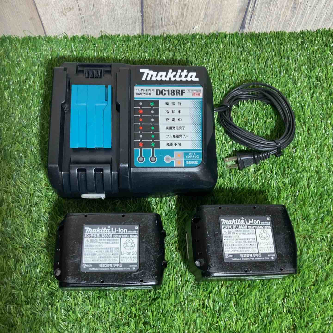 ★マキタ(makita) 18V コードレスインパクトドライバー TD173DRGXB 純正バッテリー2個付【戸田店】