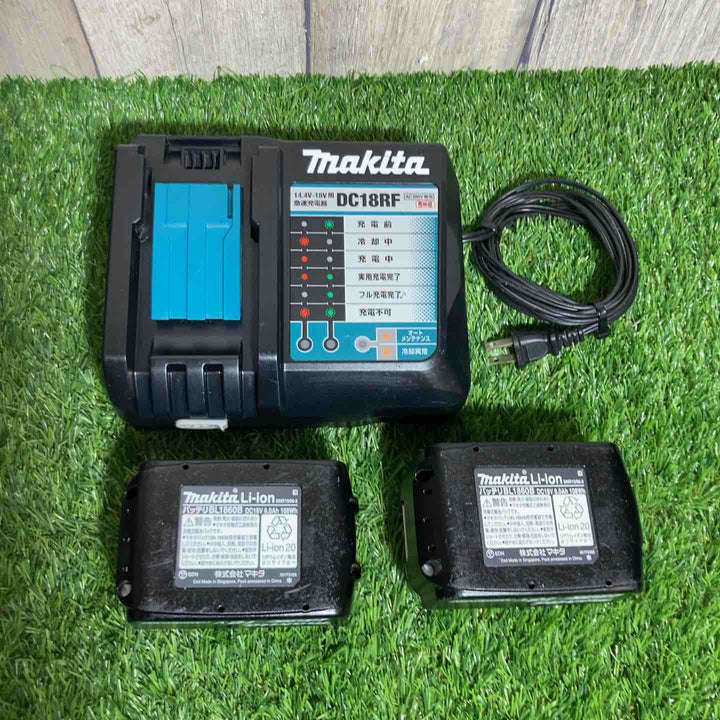 ★マキタ(makita) 18V コードレスインパクトドライバー TD173DRGXB 純正バッテリー2個付【戸田店】