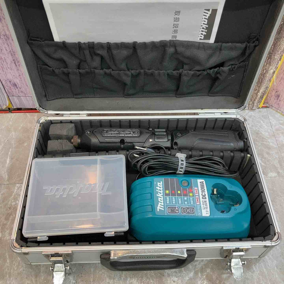 【中古品】★マキタ makita 7.2V コードレスペンインパクトドライバー TD022DSHXB バッテリー2個付【八潮店】