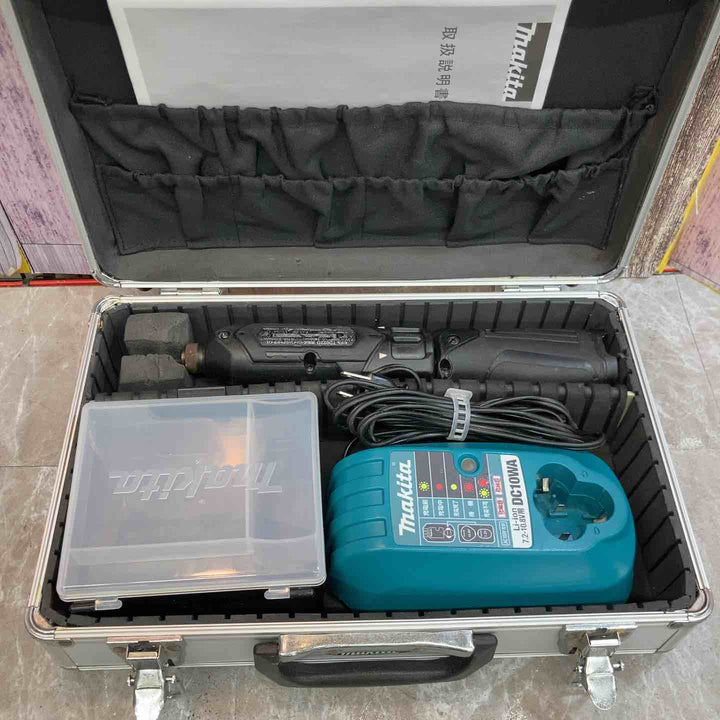 【中古品】★マキタ makita 7.2V コードレスペンインパクトドライバー TD022DSHXB バッテリー2個付【八潮店】