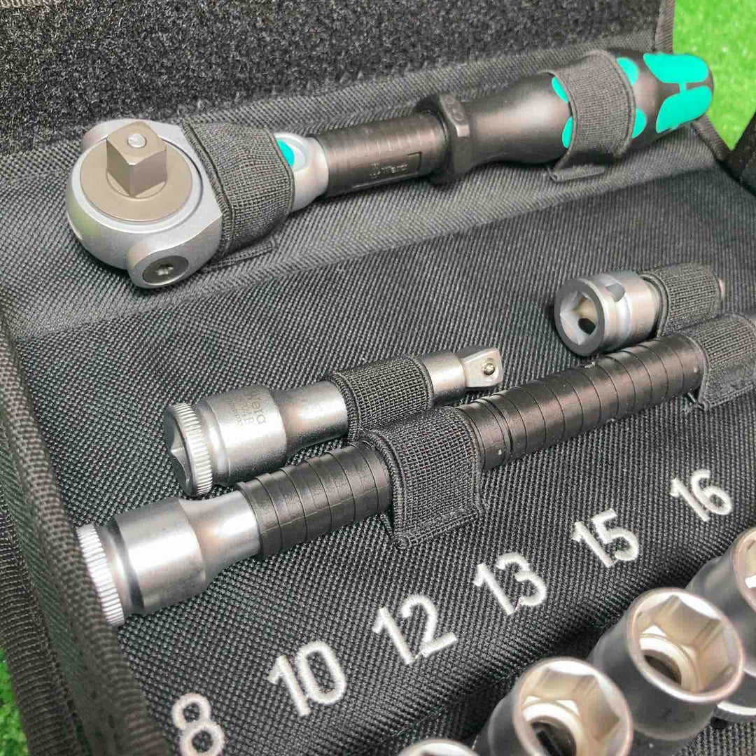 Wera/ヴェラ Zyklop スピードラチェットセット 8100 SC 9 1/2"ドライブ 29点セット【岩槻店】