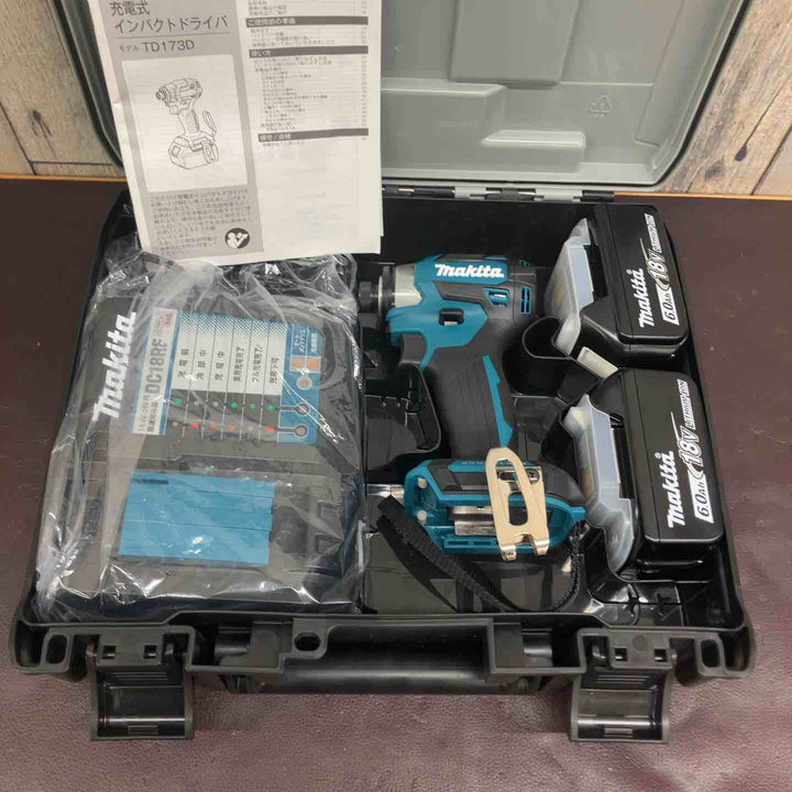 【未使用品(店頭展示品)】 マキタ(makita) コードレスインパクトドライバー TD173DRGX 【東大和店】