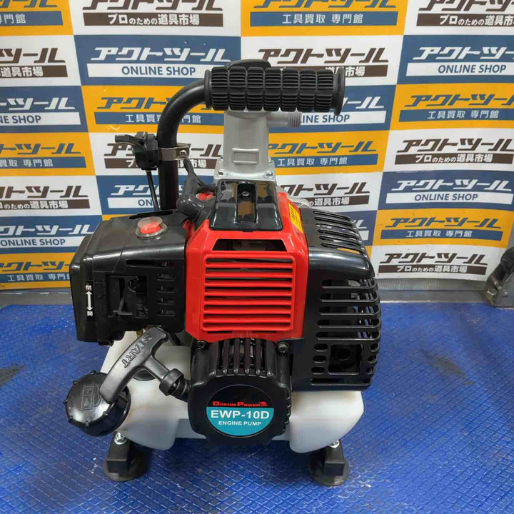 ナカトミ(NAKATOMI) ドリームパワー エンジンポンプ 2サイクル 1インチ 最大吐出量120L/min EWP-10D【草加店】