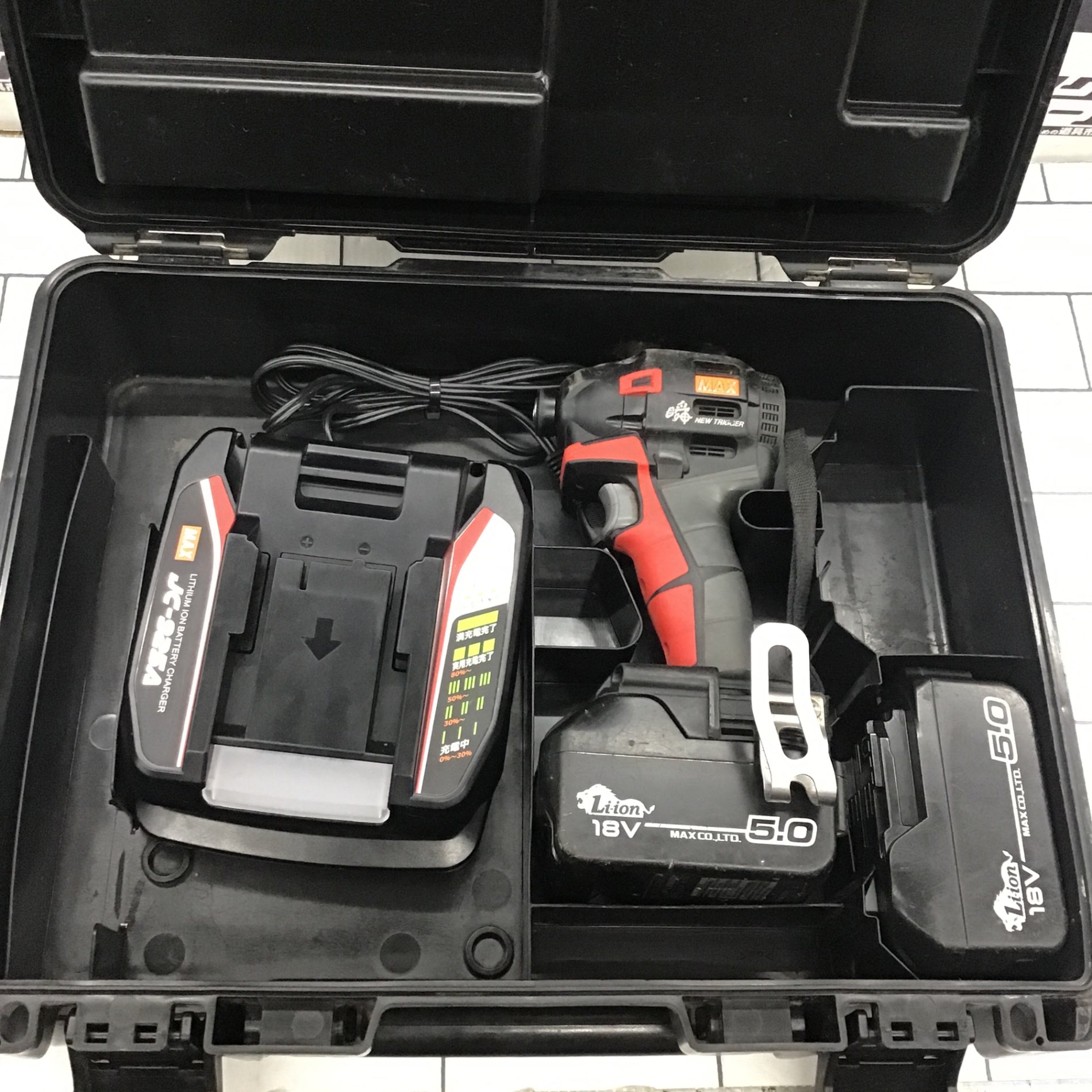 ☆マックス(MAX) コードレスインパクトドライバー PJ-ID152R-B2C/1850A