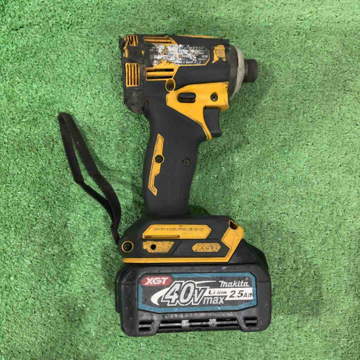 ★マキタ(makita) コードレスインパクトドライバー TD001GDXFY 40V フルセット 動作確認済み【川口店】