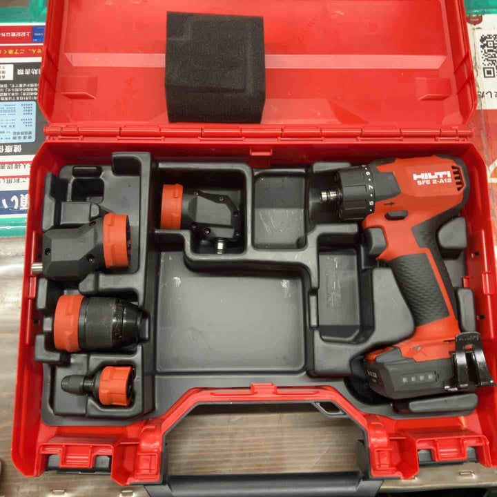 HILTI ヒルティ マルチヘッドドリルドライバー SFE 2-A12 10.8V 充電器無し【戸田店】