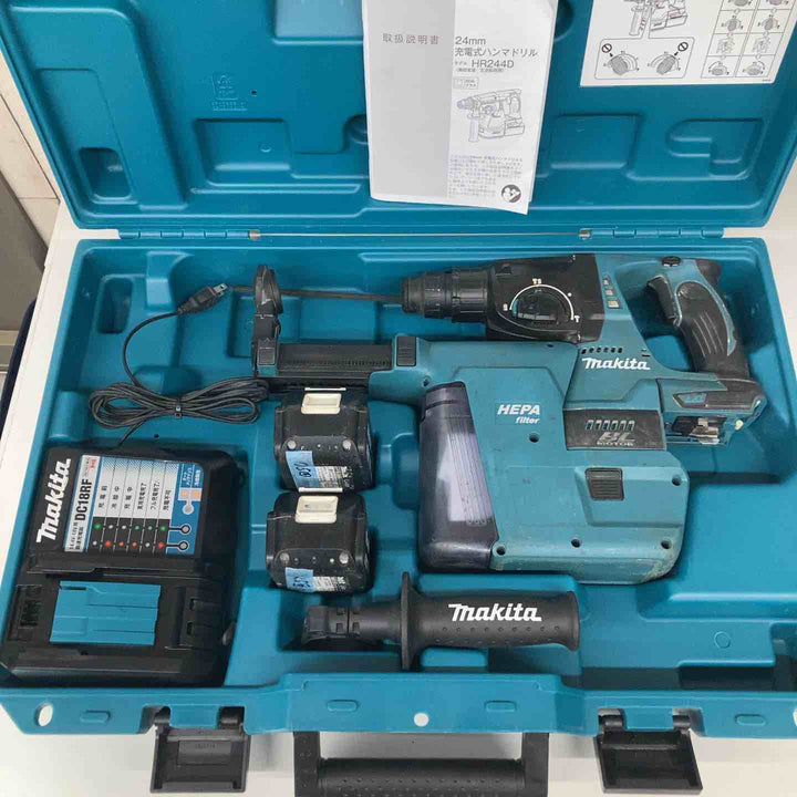 ★マキタ(makita) コードレスハンマドリル HR244DRGXV【戸田店】