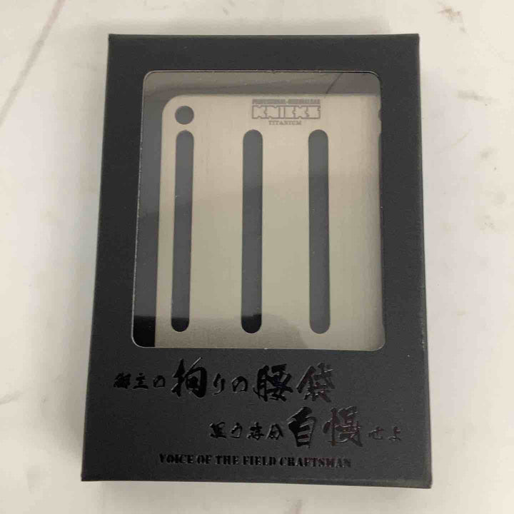 ◇ ニックス TIT-15HL チタンベルトループ ヘアライン仕上げ【狭山】