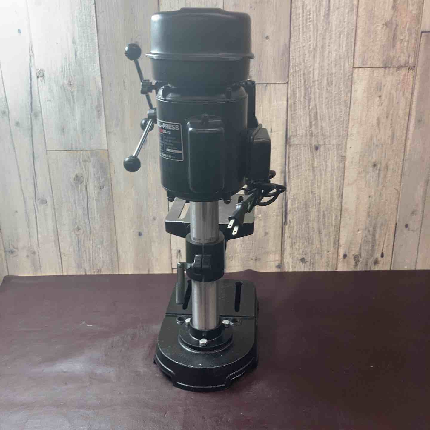 中古品】 新興製作所(SHINKO) 卓上ボール盤 SD-13 バイス付属 【東大和