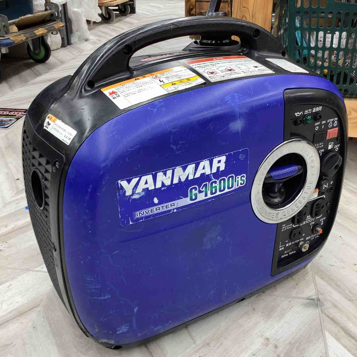 ◇ヤンマー ポータブル発電機 G1600iS 防災用 災害用 静音 防音型 備蓄 非常用 電源 台風 地震 レジャー DIY キッチンカー 移動販売 ガソリン 【越谷店】