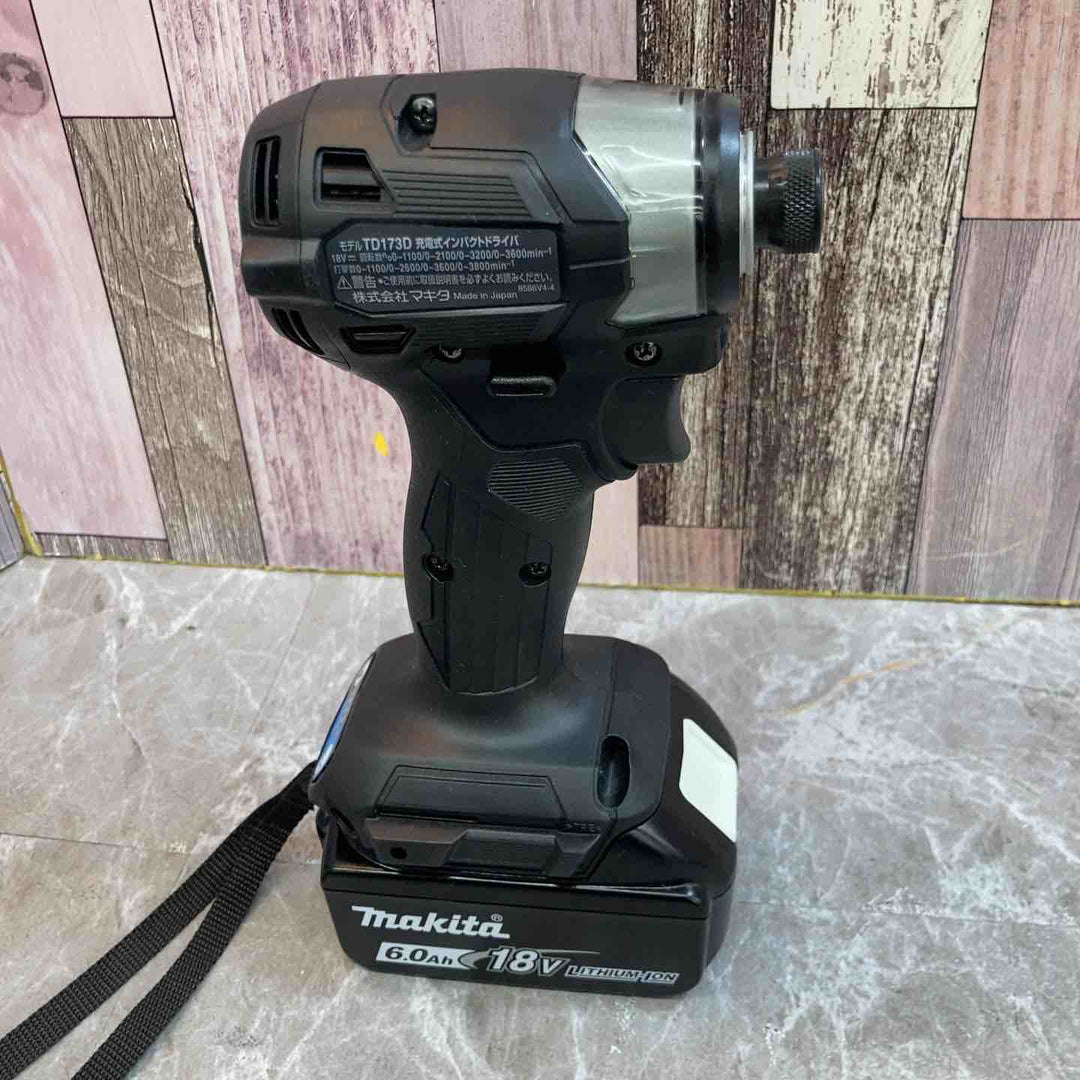 【美品】★マキタ(makita) コードレスインパクトドライバー TD173DRGXB【八潮店】