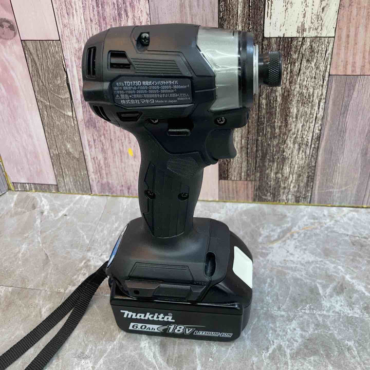 【美品】★マキタ(makita) コードレスインパクトドライバー TD173DRGXB【八潮店】