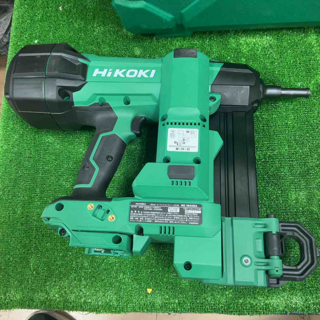 ★ハイコーキ(HIKOKI) コードレスコンクリート釘打機 NC1840DA(2XPZ)【草加店】