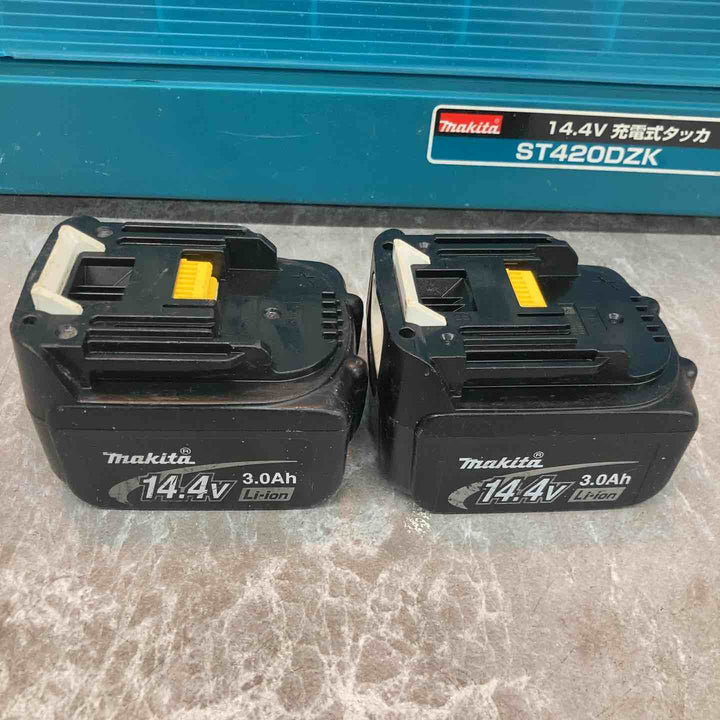 ☆マキタ(makita) 14.4V 4mm J線 コードレスタッカ ST420DRF【八潮店】