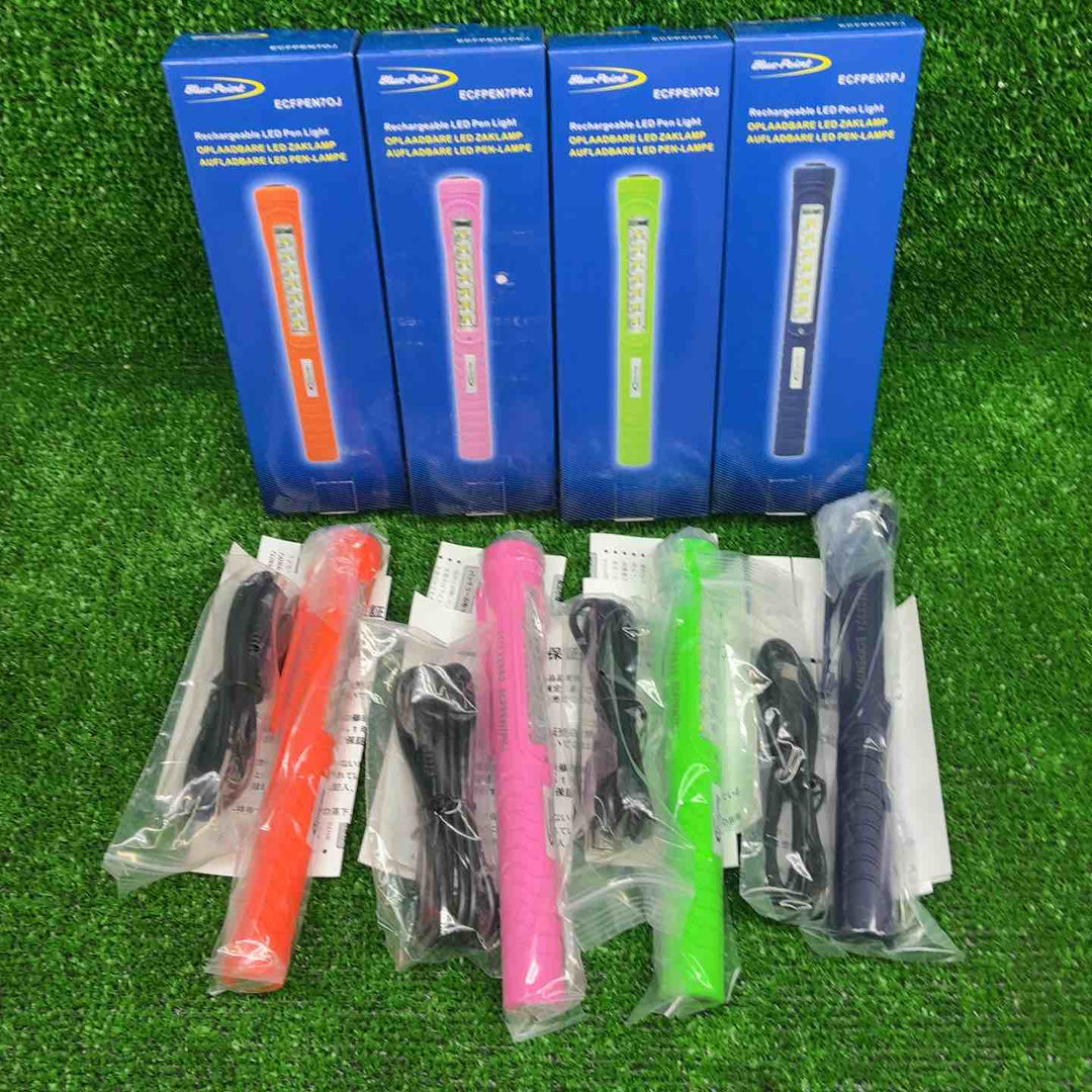 Blue-Point LEDペンライト ECFPEN7GJ、ECFPEN7PKJ、ECFPEN7OJ、ECFPEN7PJ 4点セット【藤沢店】