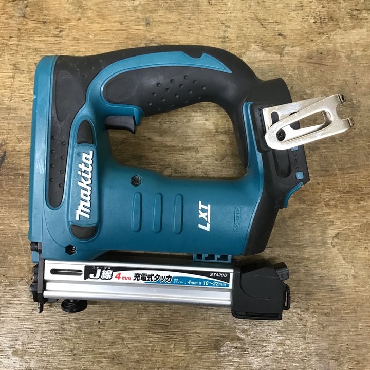 ☆マキタ(makita)14.4Vコードレスタッカ ST420DZK 本体＋ケースセット【柏店】