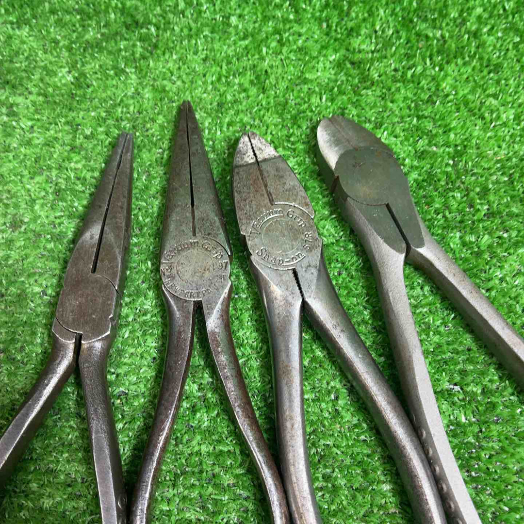 Snap-on ニッパー 87A USA、プライヤー Vacuum Grip 57R、その他 ４点セット【藤沢店】