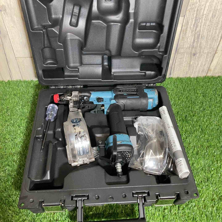 ☆ハイコーキ(HIKOKI ※旧:日立工機) 高圧エアネジ打ち機 WF4HS(CB) 限定色 セームブルー【戸田店】