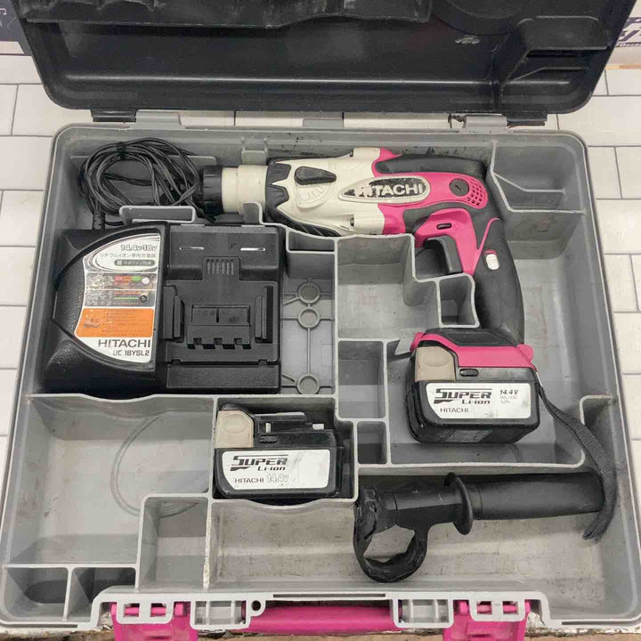 ★ハイコーキ(HIKOKI ※旧:日立工機) コードレスハンマドリル DH14DSL(2SLCK)【所沢店】