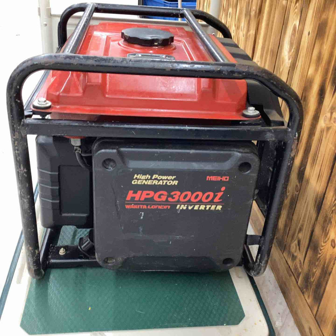 【店頭受取り限定】◇ワキタ(MEIHO) インバーター式ガソリン発電機 HPG3000i【越谷店】