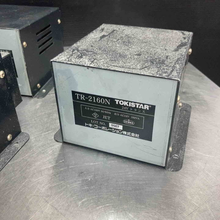 【中古品】 (TOKI)トキコーポレーション 24Vトランス TR-2160Nｘ4台 TR-2100Nｘ2台 計6台まとめ 変圧器 【東大和店】