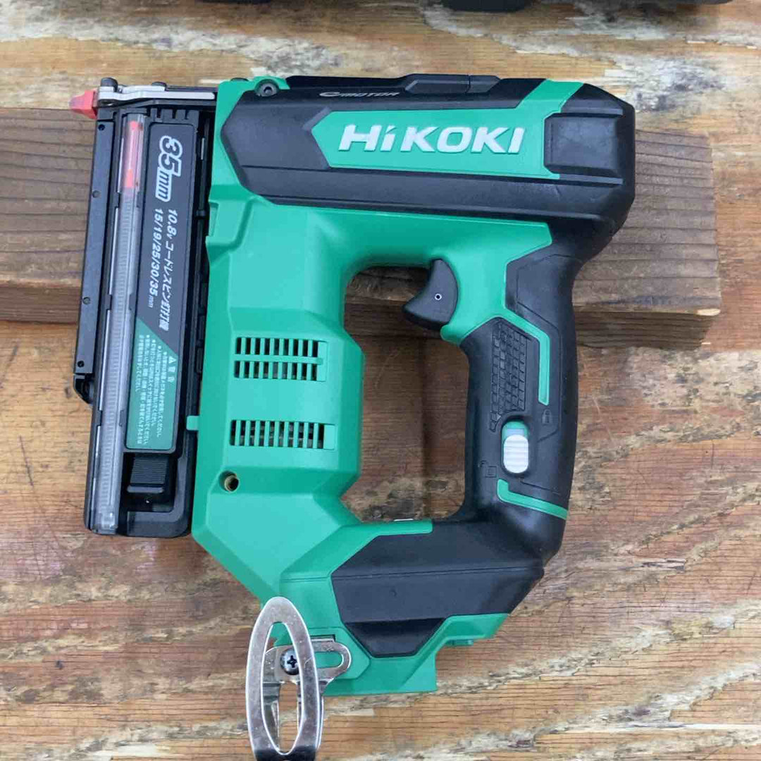◇HiKOKI(ハイコーキ) 10.8V 充電式ピン釘打機 4.0Ah蓄電池1個・急速充電器・ケース付 NP1235DA(LS)【柏店】