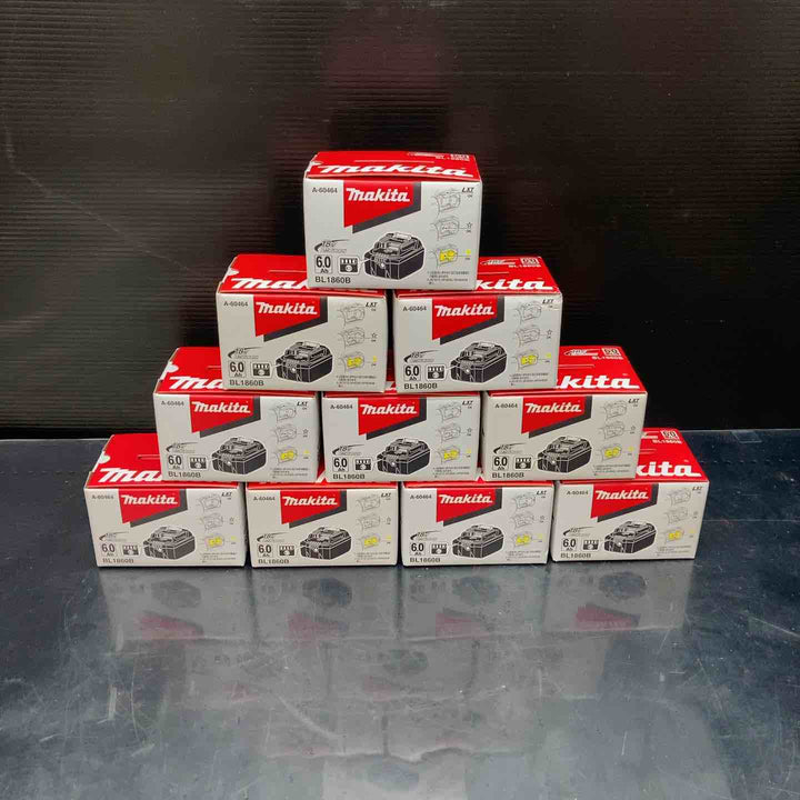 マキタ makita 純正 リチウムイオンバッテリー 18V/6.0Ah BL1860B 10個セット【川越店】