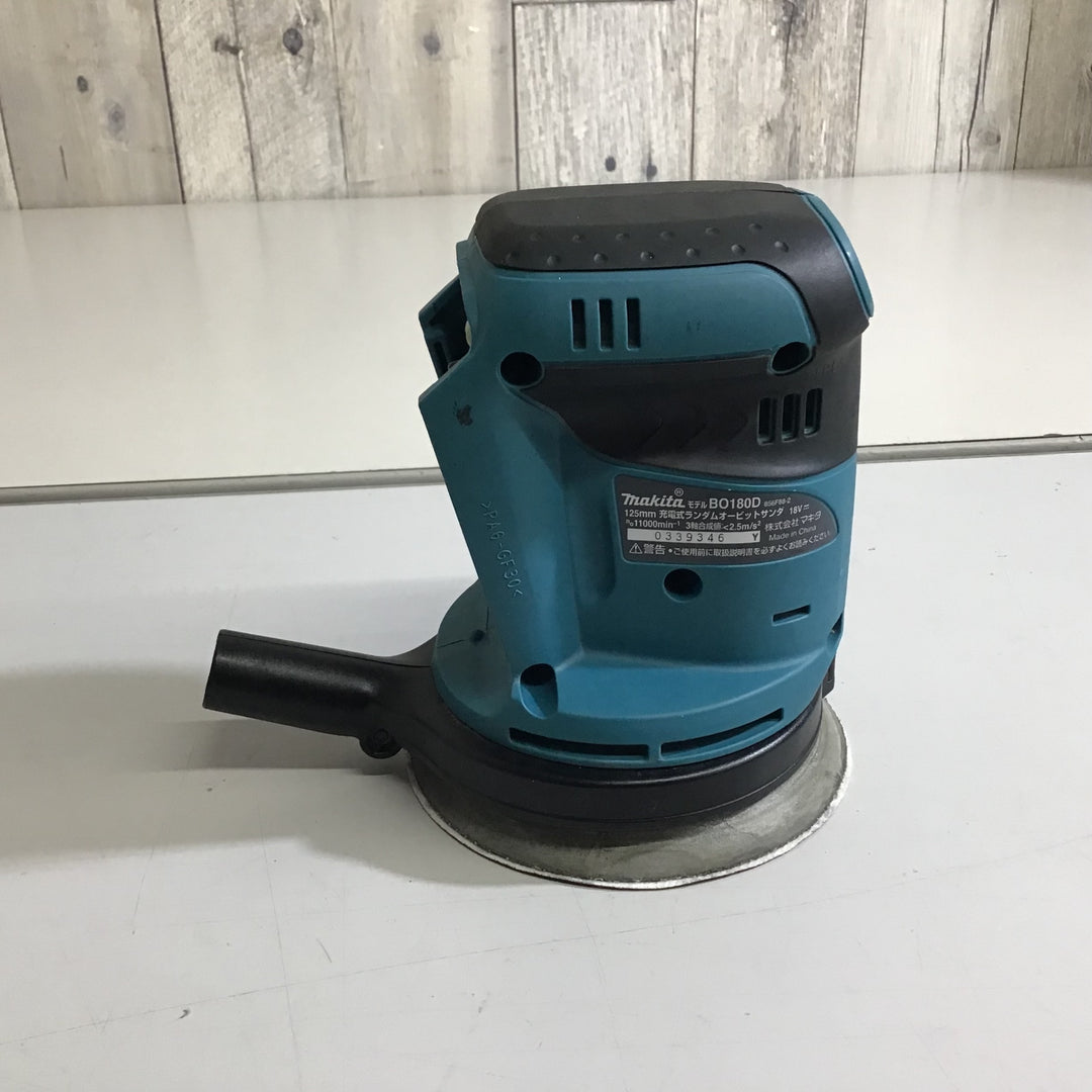 ★マキタ(makita) コードレスランダムオービットサンダ BO180DZ【戸田店】