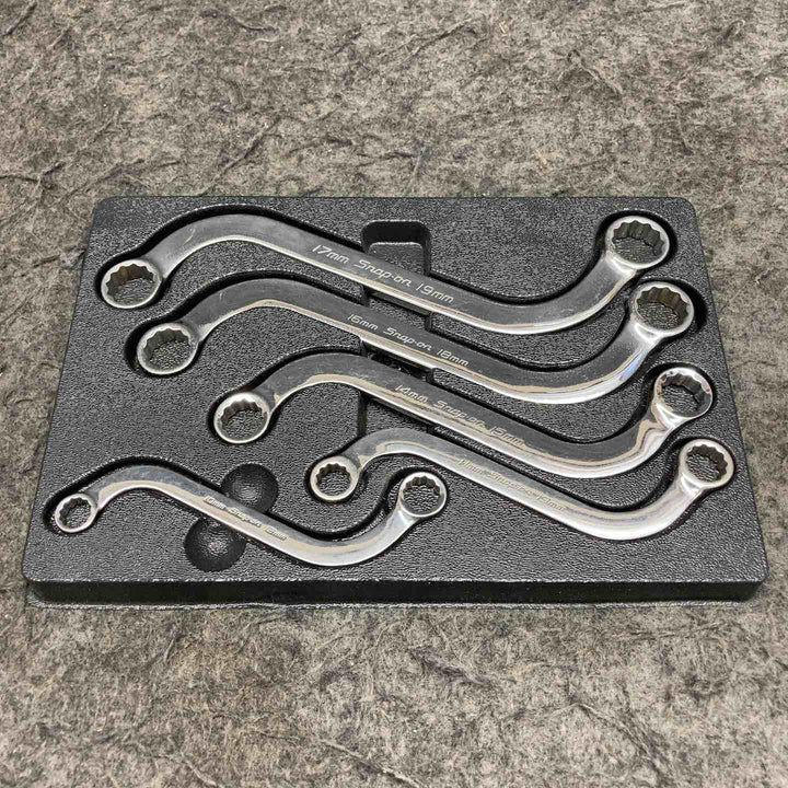 【中古品】 スナップオン/Snap-on S型レンチ 5ピースセット ミリサイズ SBXM605 【鴻巣店】
