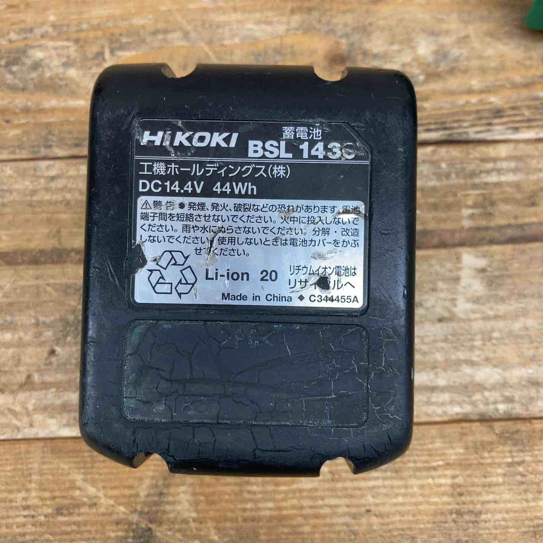 【中古品】 ハイコーキ(HIKOKI ※旧:日立工機) コードレスインパクトドライバー WH14DB(NN) バッテリー1個付属 【東大和店】