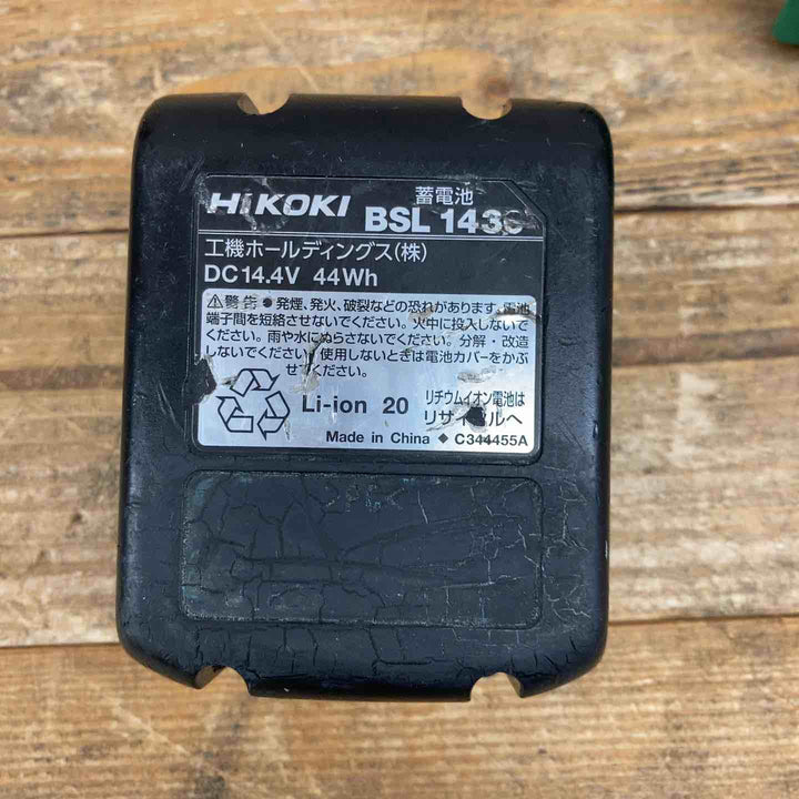 【中古品】 ハイコーキ(HIKOKI ※旧:日立工機) コードレスインパクトドライバー WH14DB(NN) バッテリー1個付属 【東大和店】