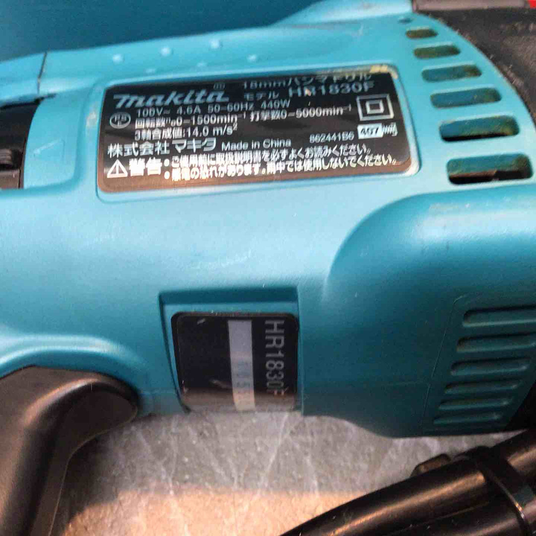 【中古品】★マキタ(makita) ハンマドリル HR1830F【八潮店】