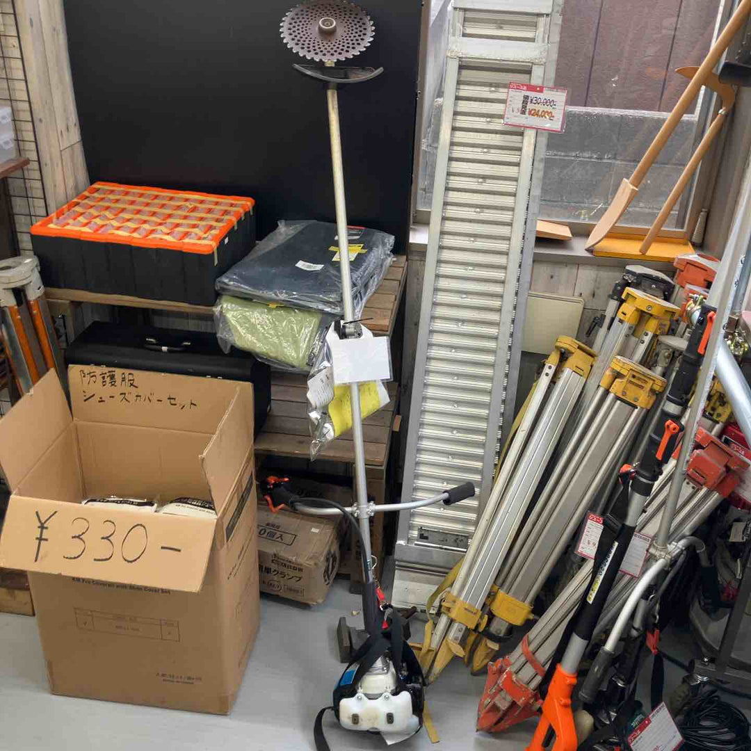 【動作確認済み 店頭受取り限定】 【シリ不明】マルヤマ　BIGM　エンジン刈払機　BCW233S ねじなめあり 【戸田店】