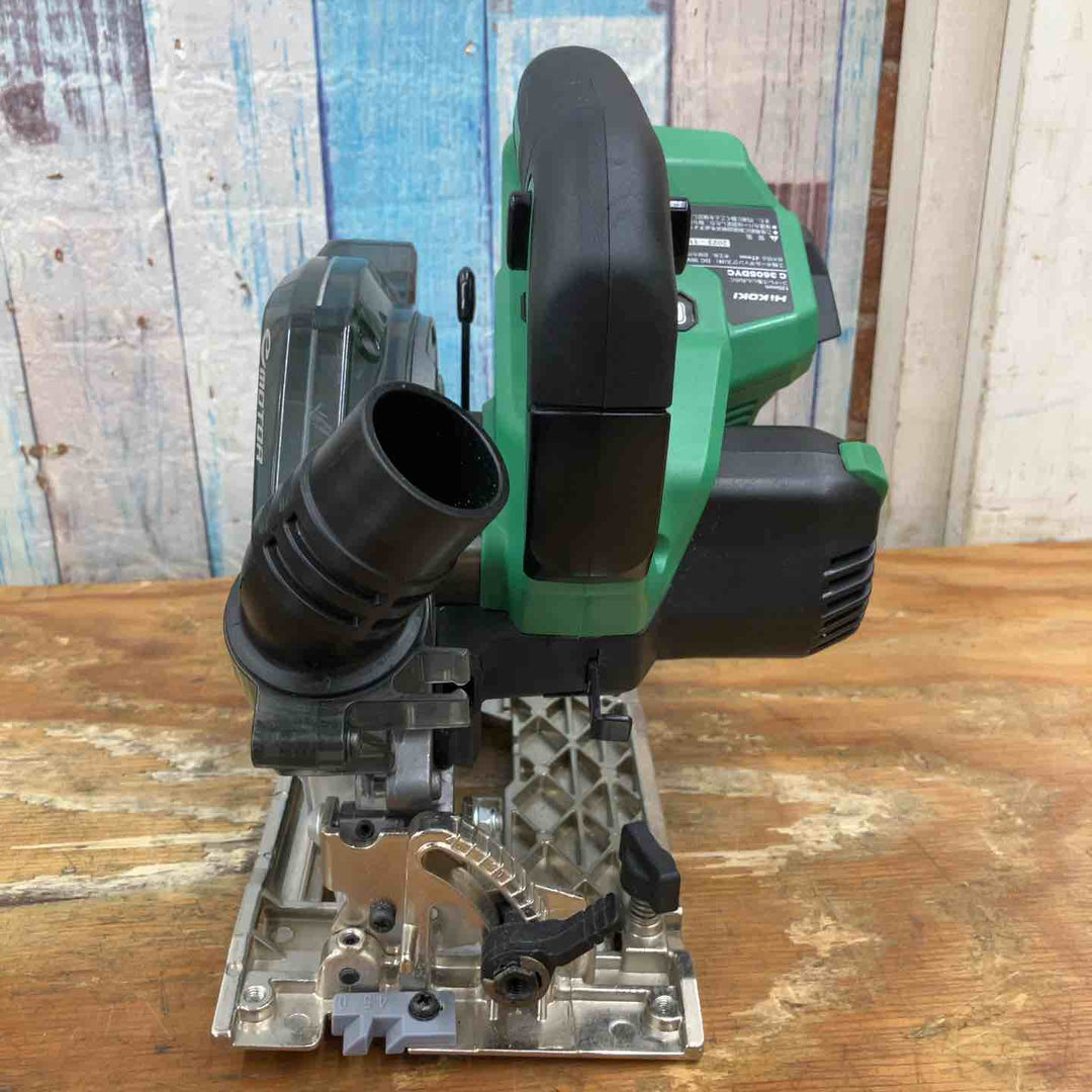 【中古品】★ハイコーキ(HIKOKI ※旧:日立工機) コードレス集じんマルノコ C3605DYC(NN) 36V 本体のみ【柏店】