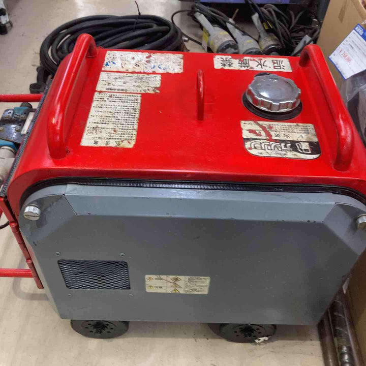 【店頭受取り限定・新品バッテリー】スーパー工業 防音型 エンジン高圧洗浄機 SEV-2108【町田店】