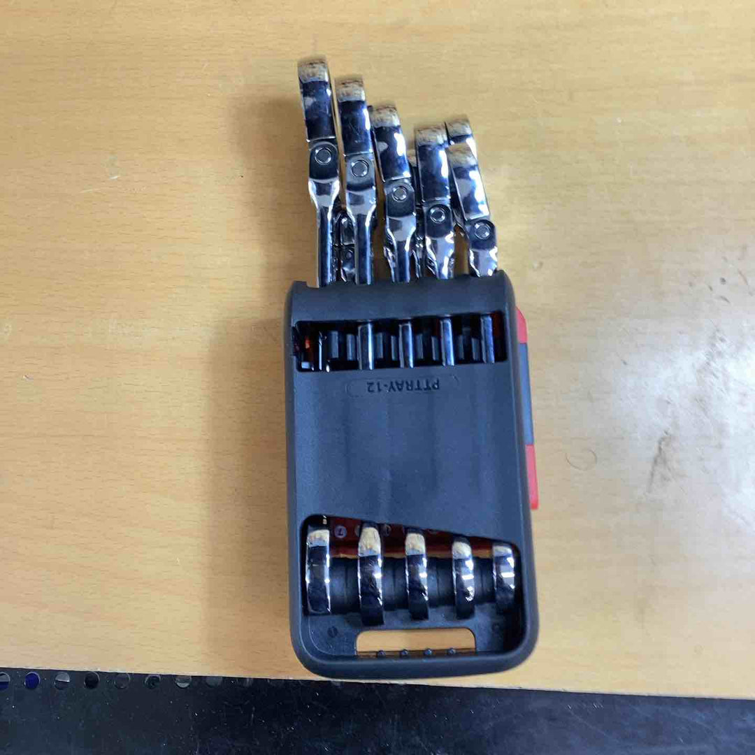 MACTOOLS PTTRAY-12 フレックス コンビネーション ギア レンチ セット　サイズ10のみ欠品【越谷店】