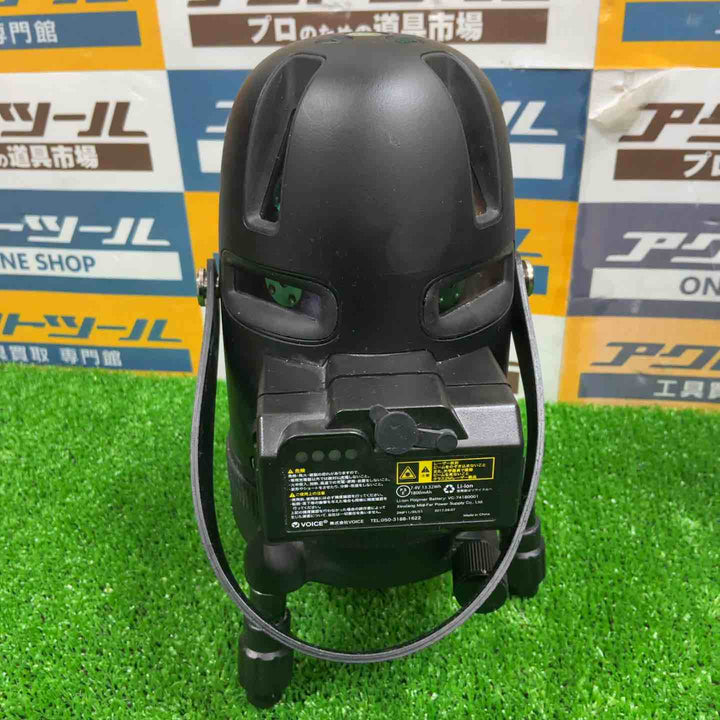 ◇VOICE レーザー墨出し器 フルライングリーンレーザー Model-G8 未校正【草加店】