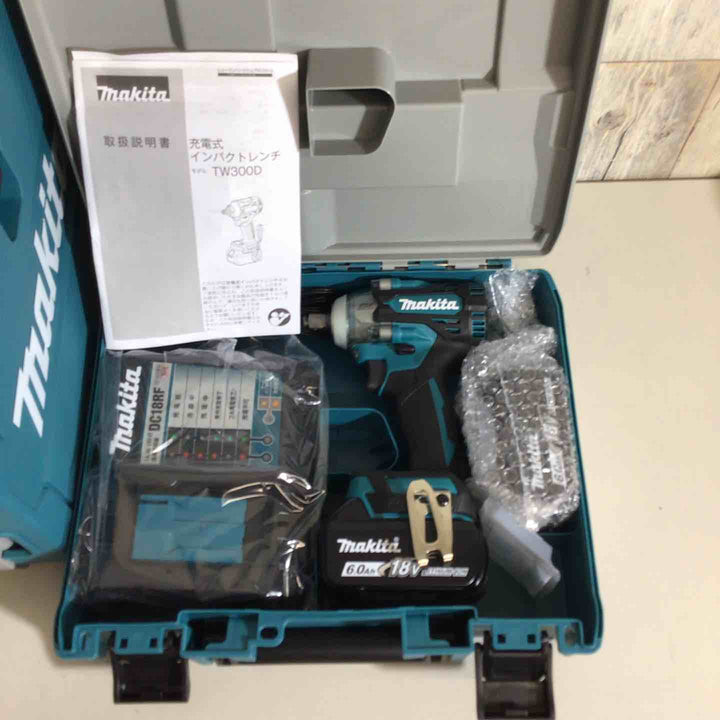 【未使用品】マキタ(makita) コードレスインパクトレンチ TW300DRGX 3台セット【戸田店】