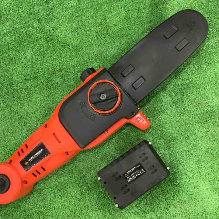 【現状品】YARD FORCE  コードレス 高枝電動チェーンソー Y3LS-C20-PTD0 18V2.0Ahリチウム(残量ケージ付) 保証なし【川口店】