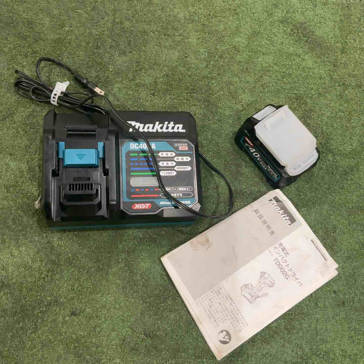 ★マキタ(makita) コードレスインパクトドライバー TD002GRDXB 動作確認済【川口店】