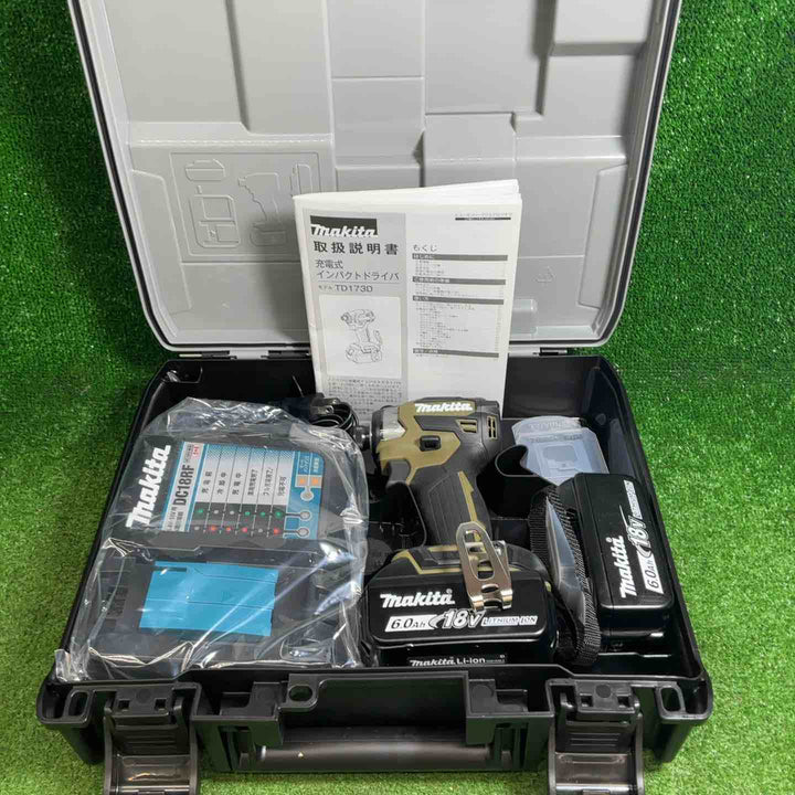 【未使用品】 マキタ(makita) コードレスインパクトドライバー TD173DRGXO 【藤沢店】