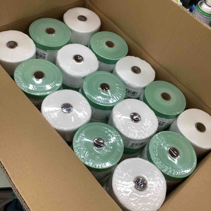 KUS 布テープ付きマスカー 1100mm×25m 30本【越谷店】