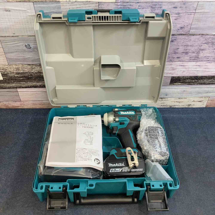【未使用品】★マキタ makita 18V コードレスインパクトレンチ TW300DRGX【八潮店】