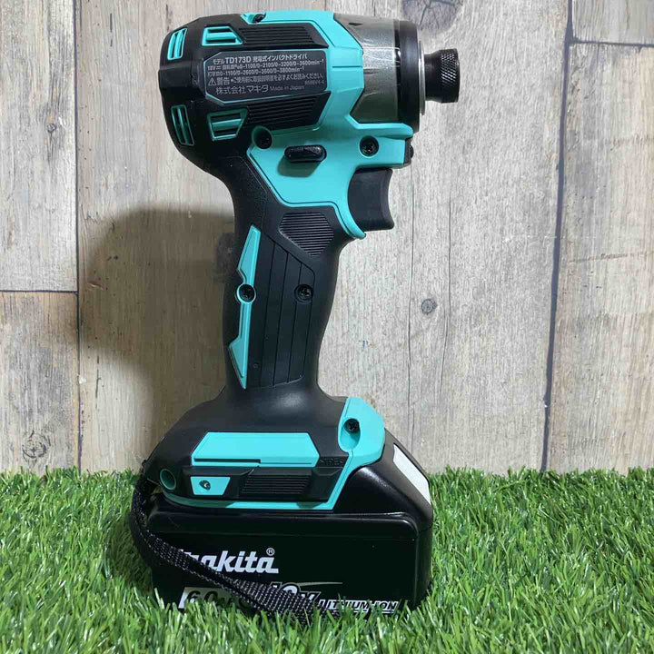 ★マキタ(makita) 18Vコードレスインパクトドライバ TD173DGXTB ターコイズブルー【戸田店】