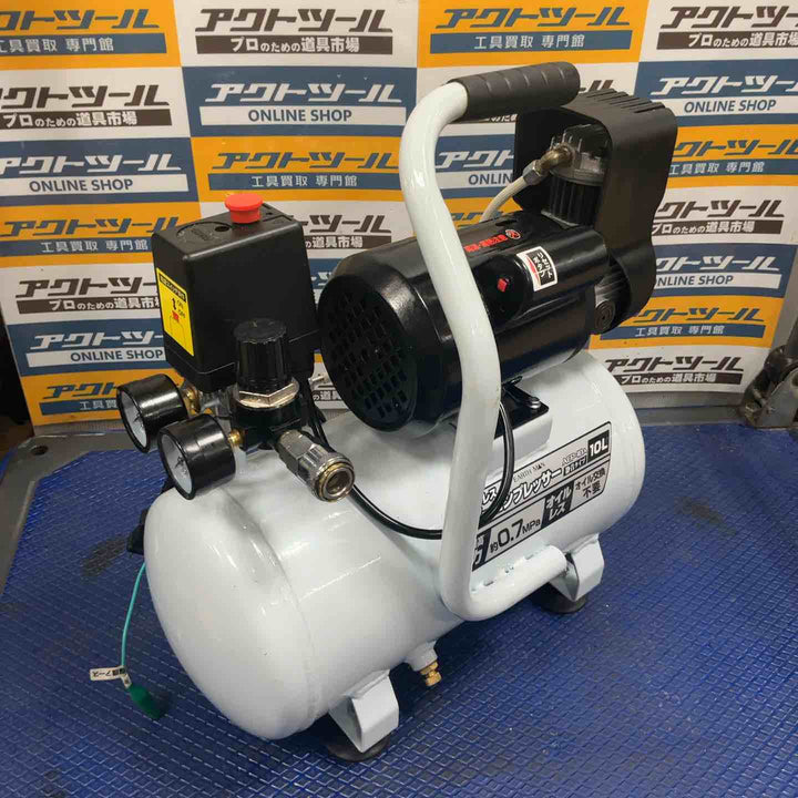 ☆EM(EARTH MAN) 静音エアーコンプレッサー ACP-10A【草加店】