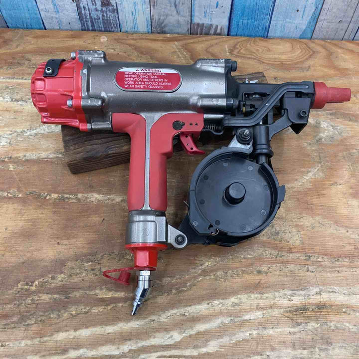 ◇マックス(MAX) 高圧コンクリート用エア釘打ち機 HN-120A グリップに落とせない汚れあり【柏店】