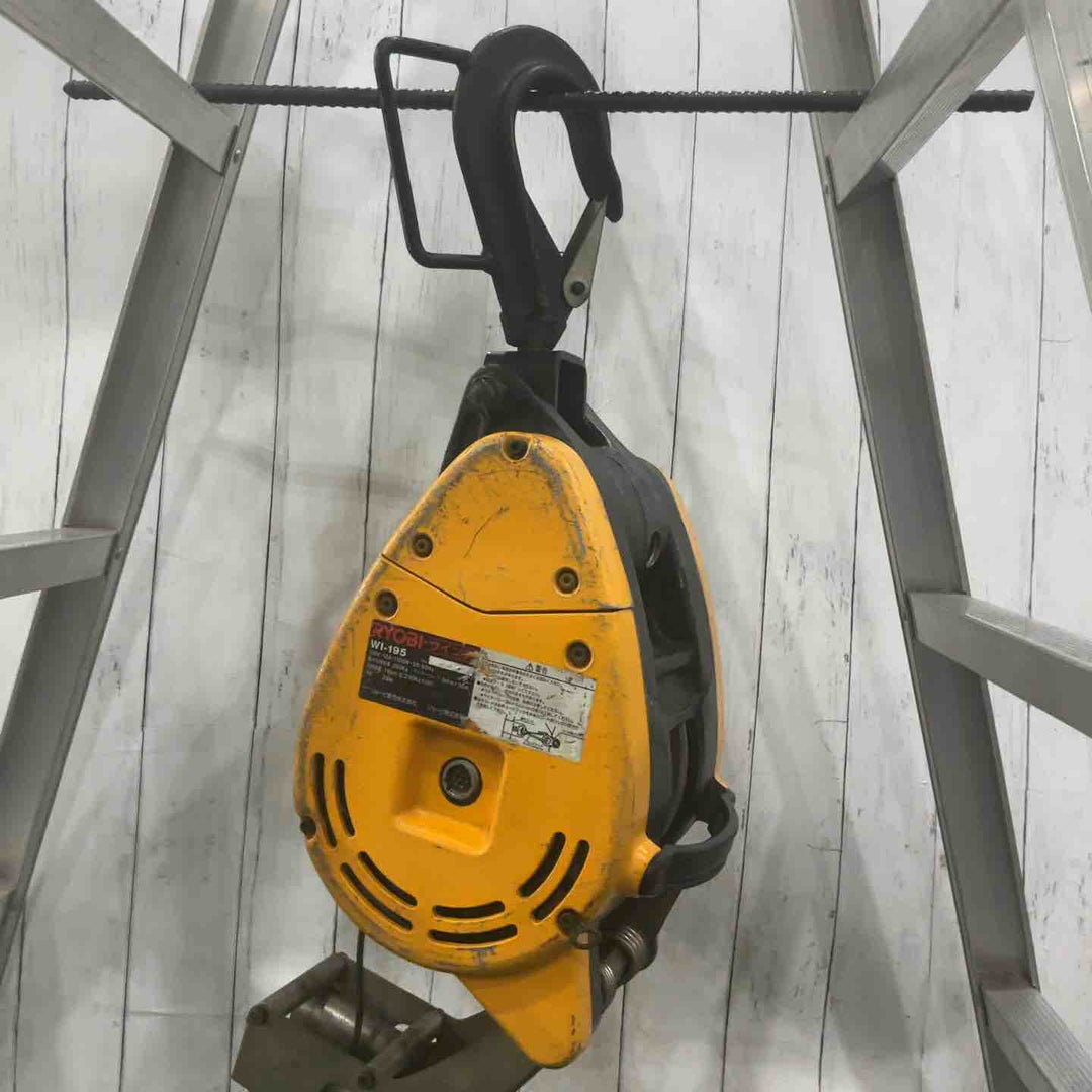【店頭受取り限定】★リョービ(RYOBI) ウインチ WI-195 動作確認済【川口店】