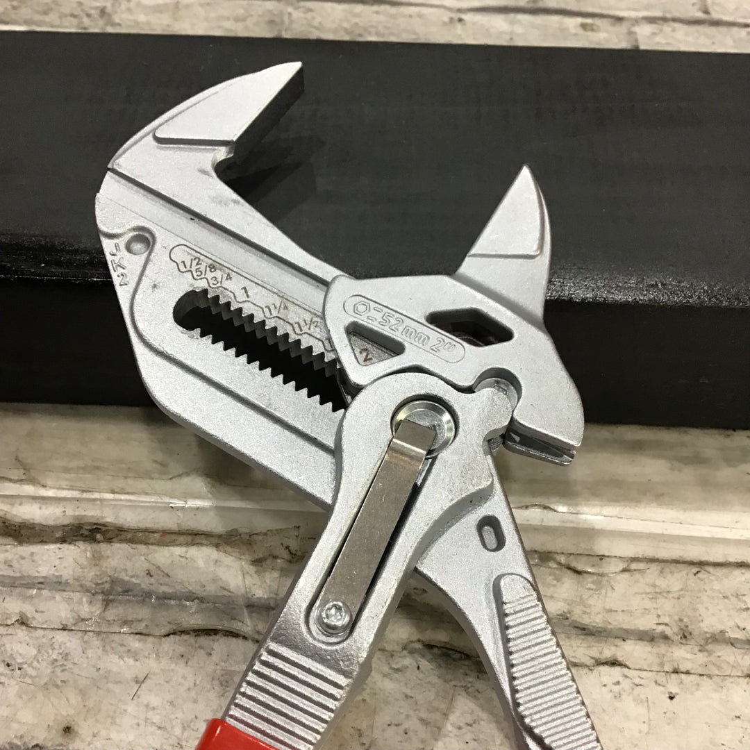 クニペックス(KNIPEX) プッシュボタン式ウォーターポンププライヤー 8603-250 【川口店】