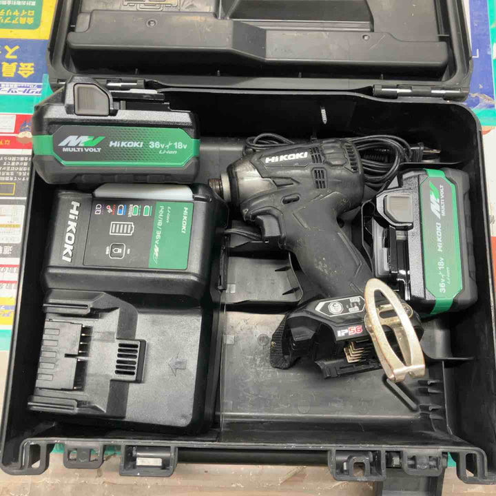 ◇ハイコーキ コードレンインパクトドライバー WH36DA 2XP(BG)【戸田店】